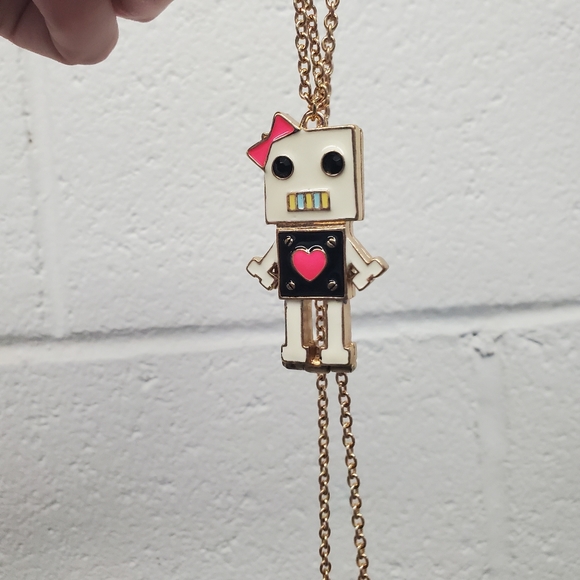 New Secret Stash Female Robot Necklace. - Picture 6 of 15